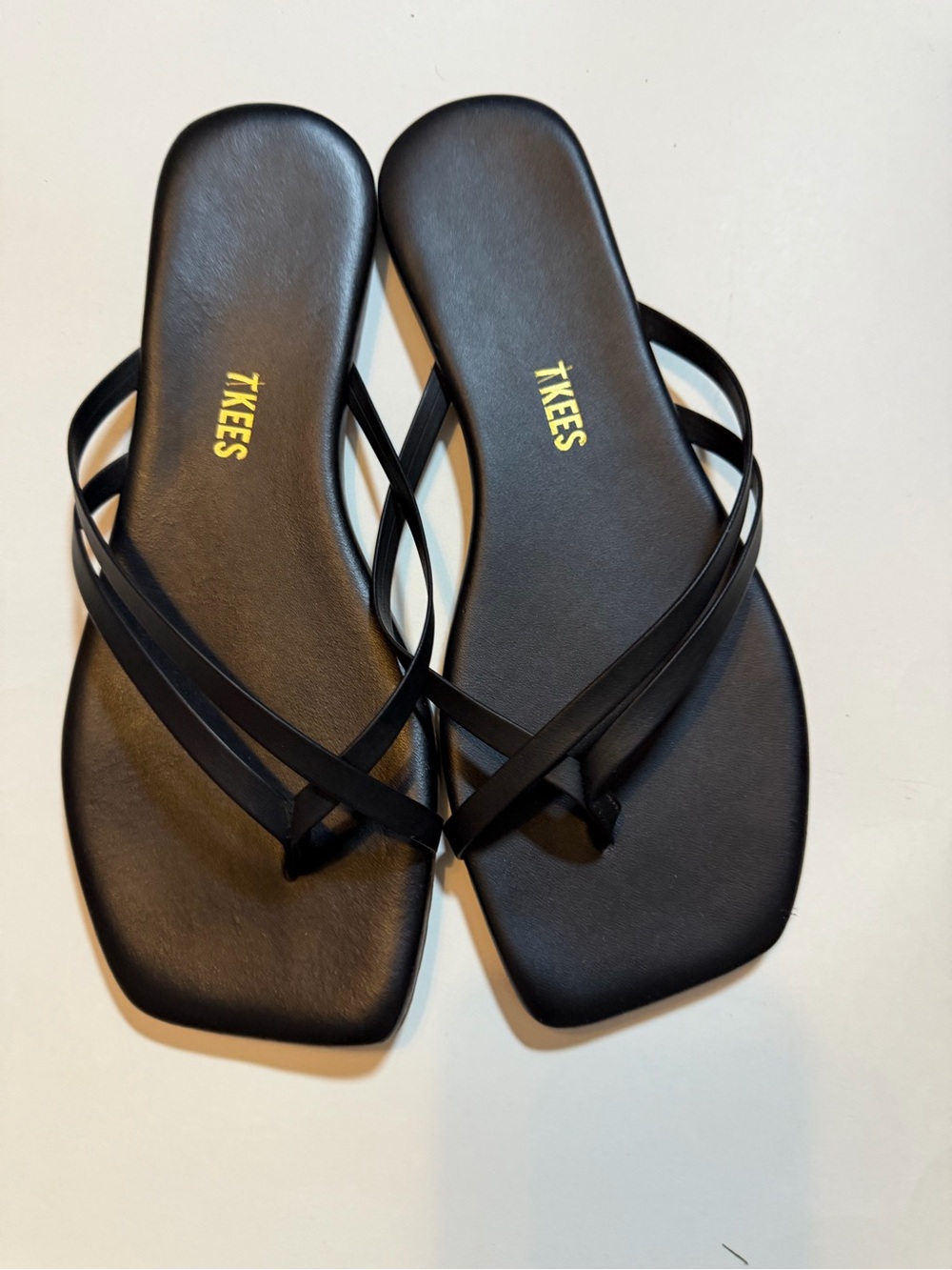 TKEES Black Liri Strappy Sandal - Picture 2 of 4